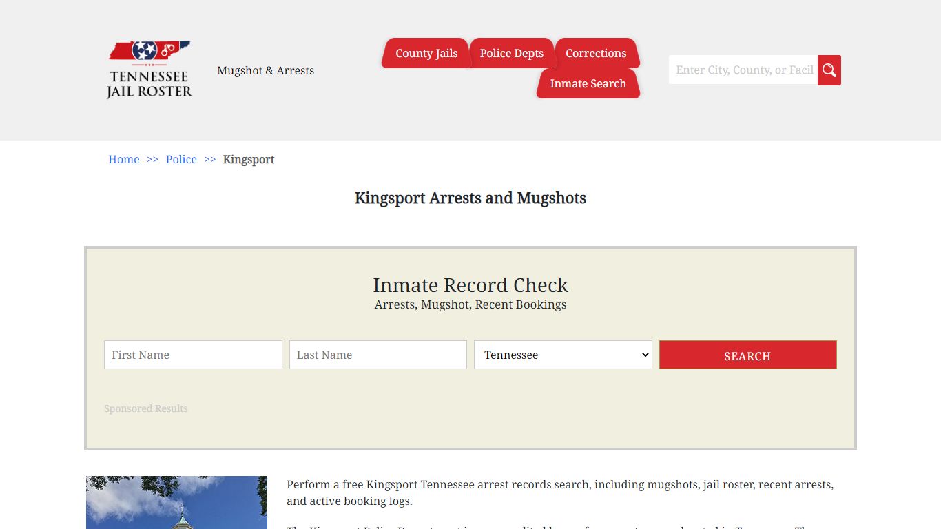 Kingsport Arrests and Mugshots | Jail Roster Search